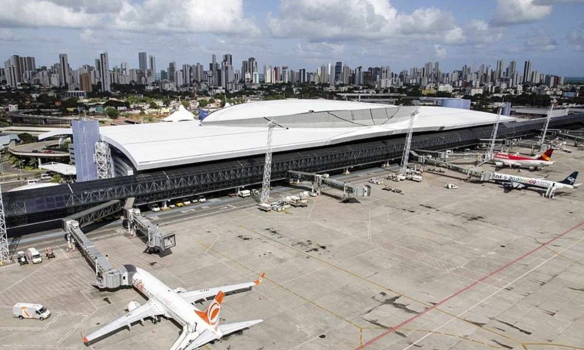 Aeroporto Internacional de Guararapes, em Recife (PE) -  (crédito: Victoria Câmara/wilimedia commons)