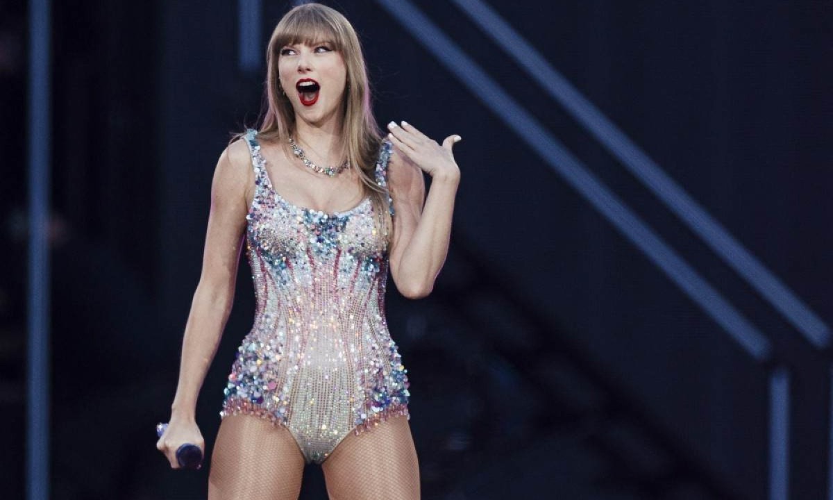 Taylor Swift é citada na lista de melhores guitarristas do mundo -  (crédito:  ANDRE DIAS NOBRE / AFP)