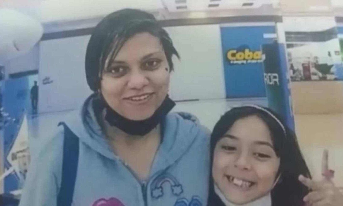 Corpos de Andreia Maria de Souza, 42, e Andreza Maria Mendes de Souza, 12, já estavam em estado avançado de putrefação -  (crédito: Reprodução/RecordTV)