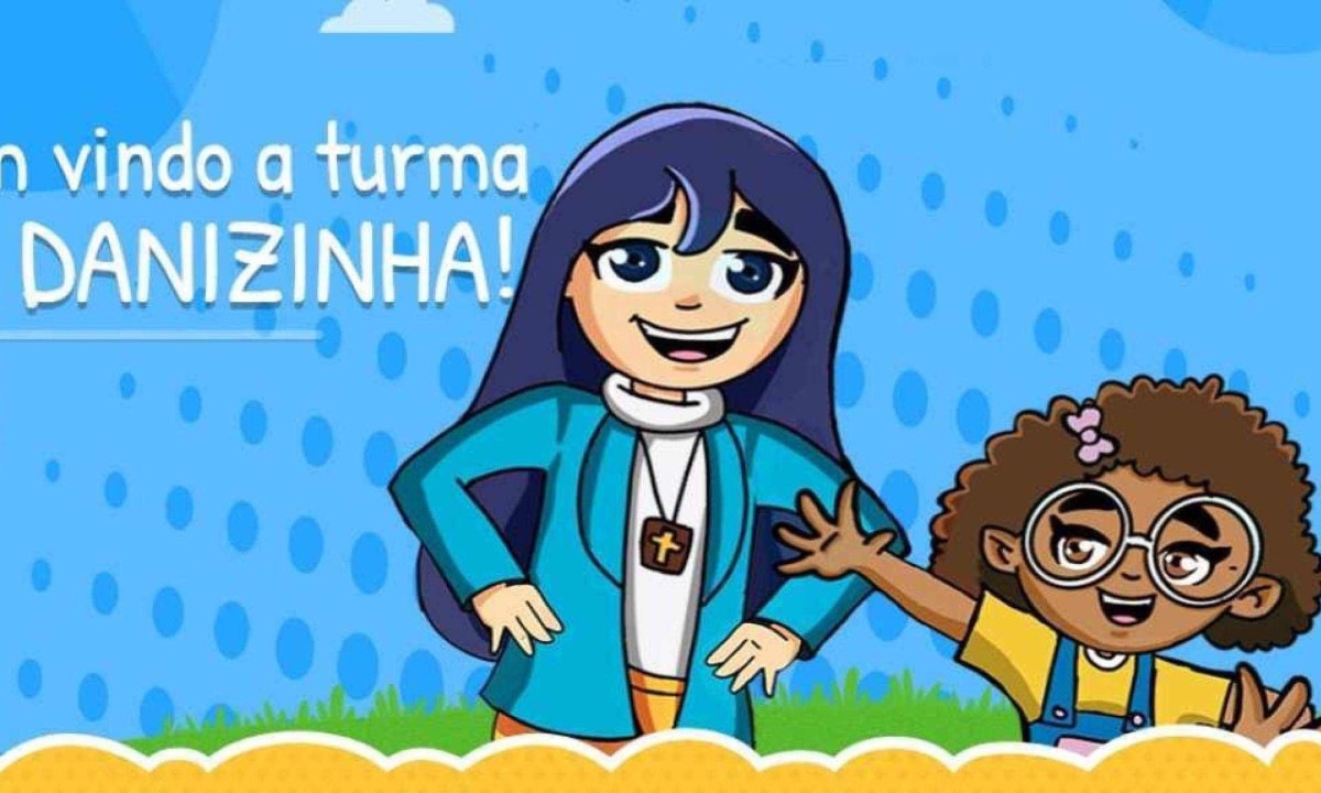 Programa infantil 'Danizinha Protetora' é inspirado na pastora Daniela Linhares, defensora fervorosa de Jair Bolsonaro -  (crédito: Reprodução)