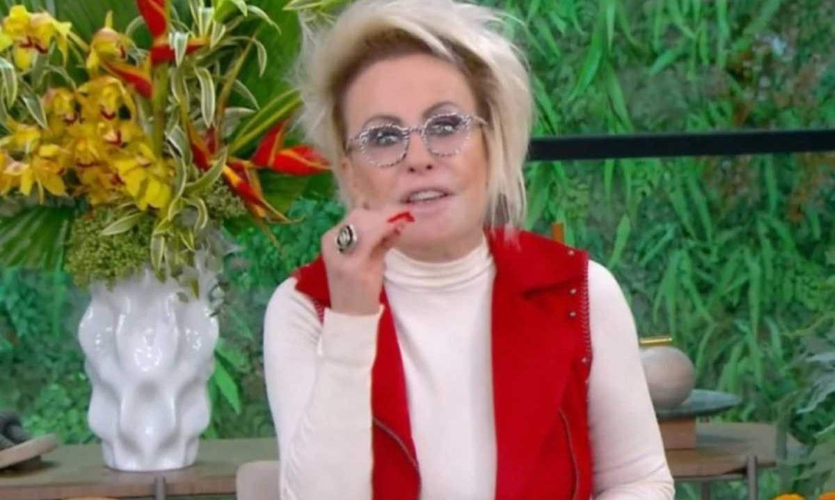 Ana Maria Braga esclareceu polêmica a respeito do consumo de maconha no programa desta quinta-feira (25/7) -  (crédito: Redes sociais/Reprodução)