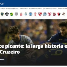 Cruzeiro x Boca Juniors: jornal Olé classifica confronto como &#8216;picante&#8217; - No Ataque Internacional
