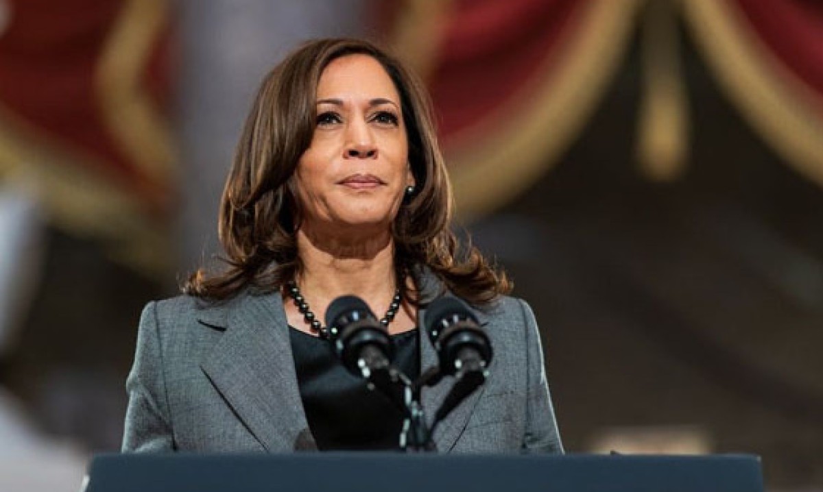 Kamala Harris diz que as eleições presidenciais que deram a vitória a Nicolás Maduro na Venezuela são "históricas" -  (crédito: Reprodução/Instagram/@kamalaharris)