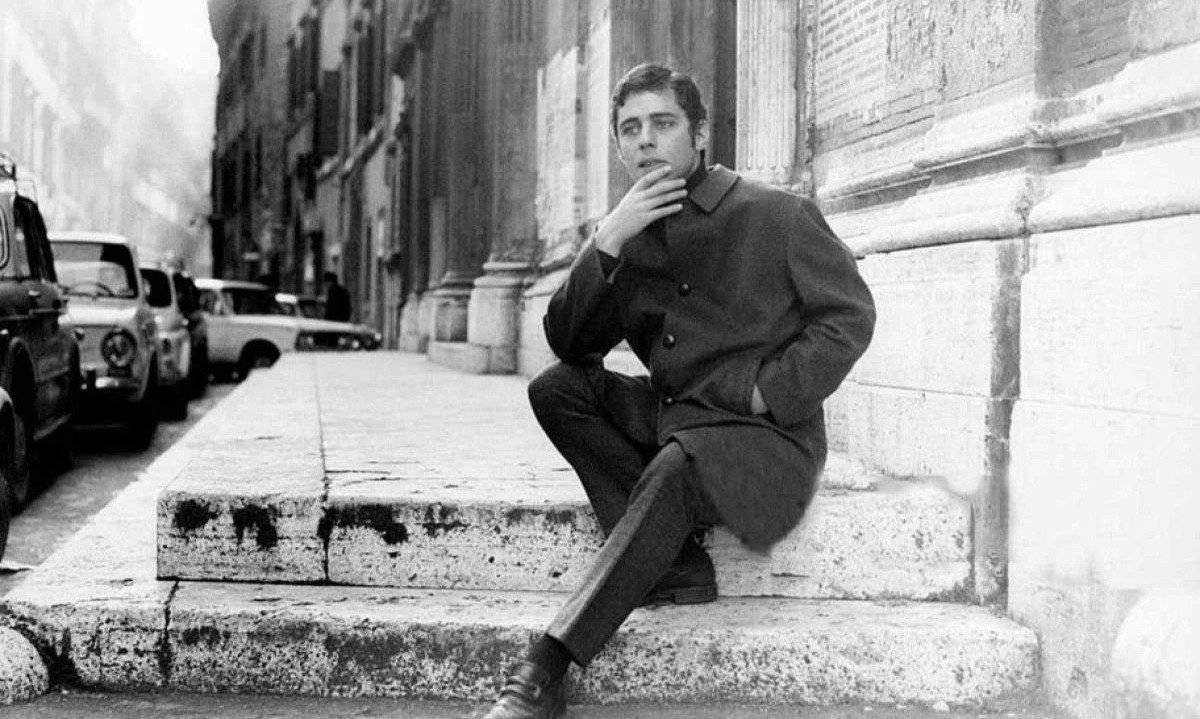 Chico Buarque em Roma, em 1969 -  (crédito: Chico Buarque/Facebook/Acervo Mondadori)