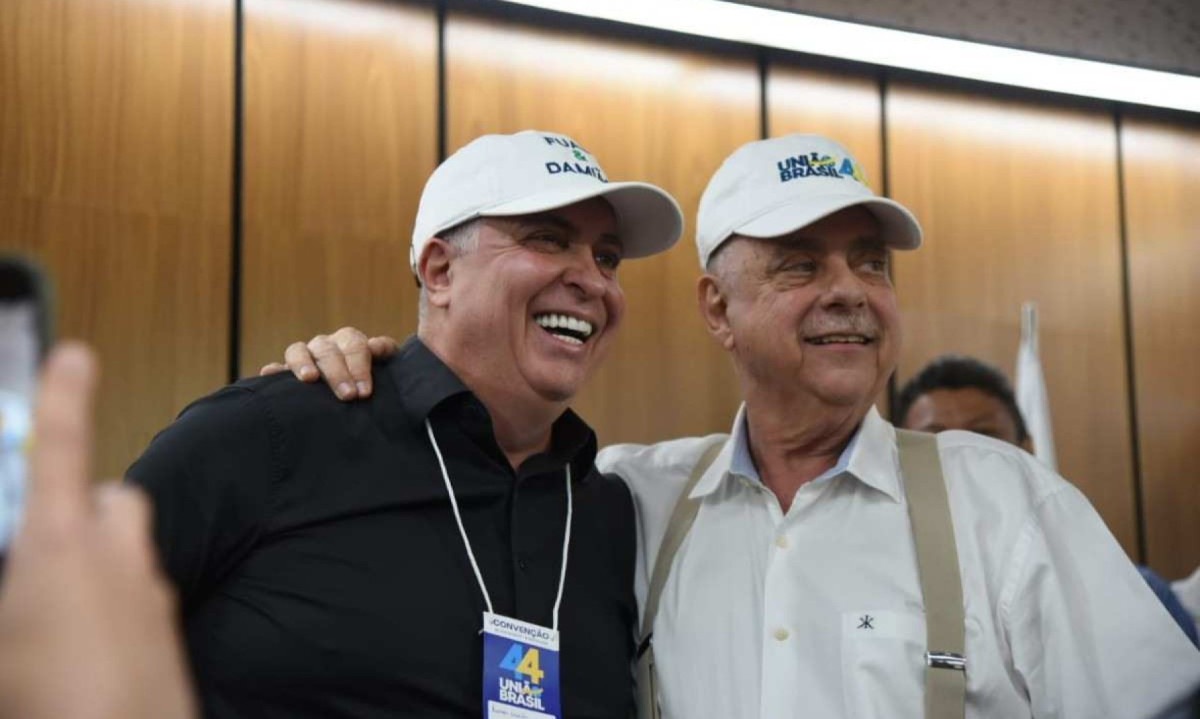 Fuad oficializa Damião como vice na chapa para as eleições 2024 -  (crédito: Gladyston Rodrigues/EM/D.A. Press)