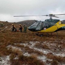 MG: Incêndio de grandes proporções atinge unidade de preservação ambiental - Reprodução/CBMMG