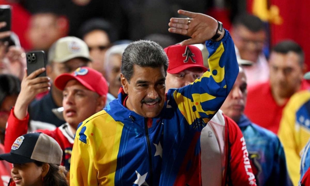 Presidente da Venezuela, Nicolas Maduro  -  (crédito: JUAN BARRETO / AFP)