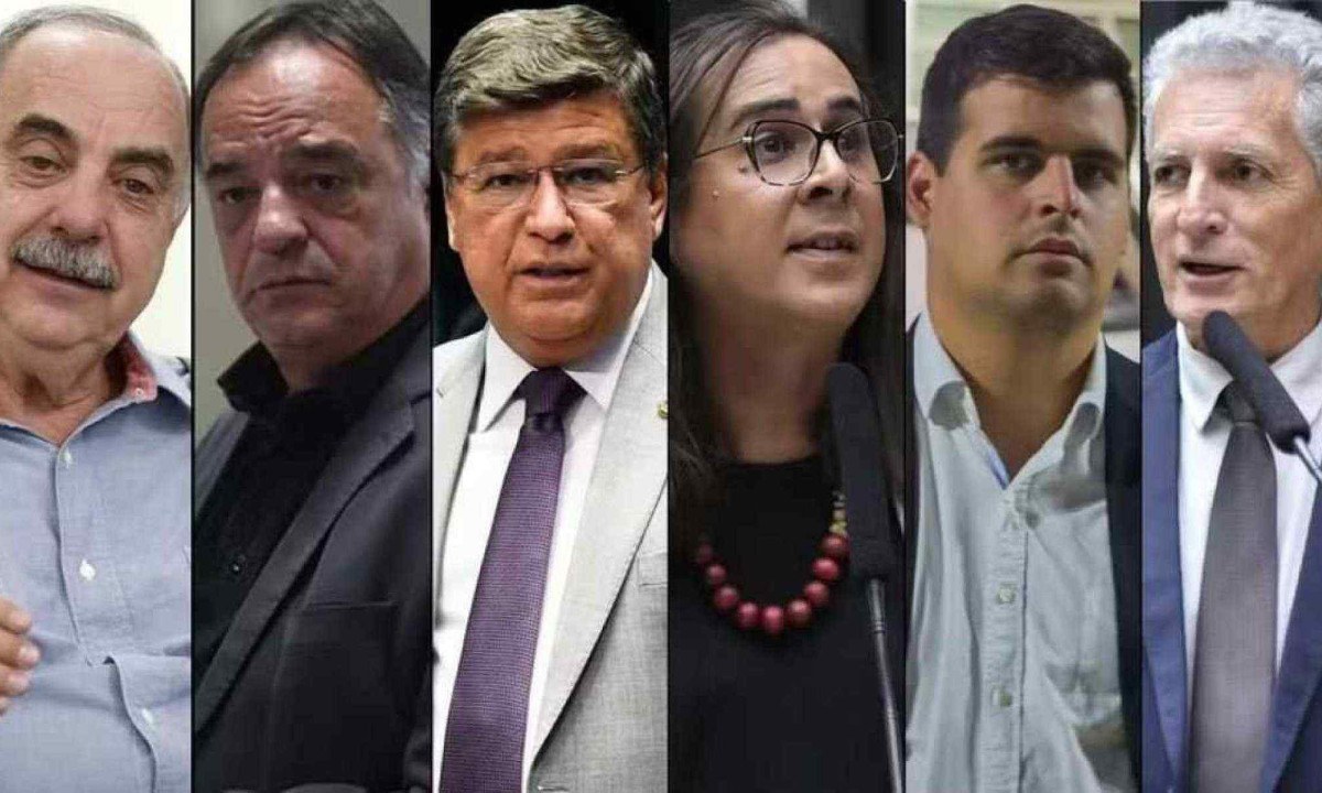 Pré-candidatos já escolhem seus vices para disputa nas eleições municipais  -  (crédito: REDES SOCIAIS/REPRODUÇÃO)