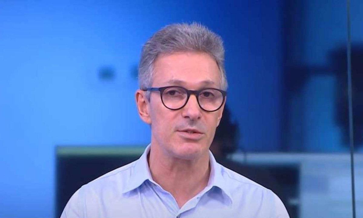 Governador Romeu Zema afirmou que o ex-presidente Jair Bolsonaro é o nome ideal para concorrer pela extrema-direita -  (crédito: Reprodução/CNN Brasil)