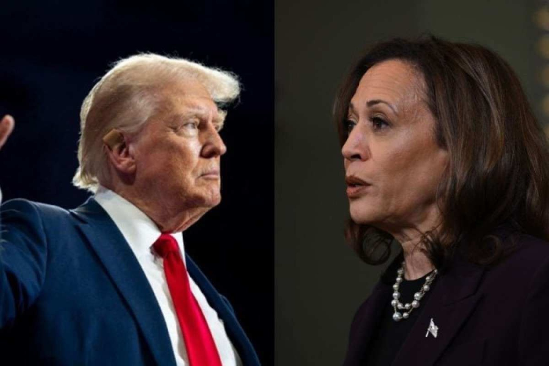 Trump convoca jornalistas para reclamar da cobertura de Kamala na imprensa