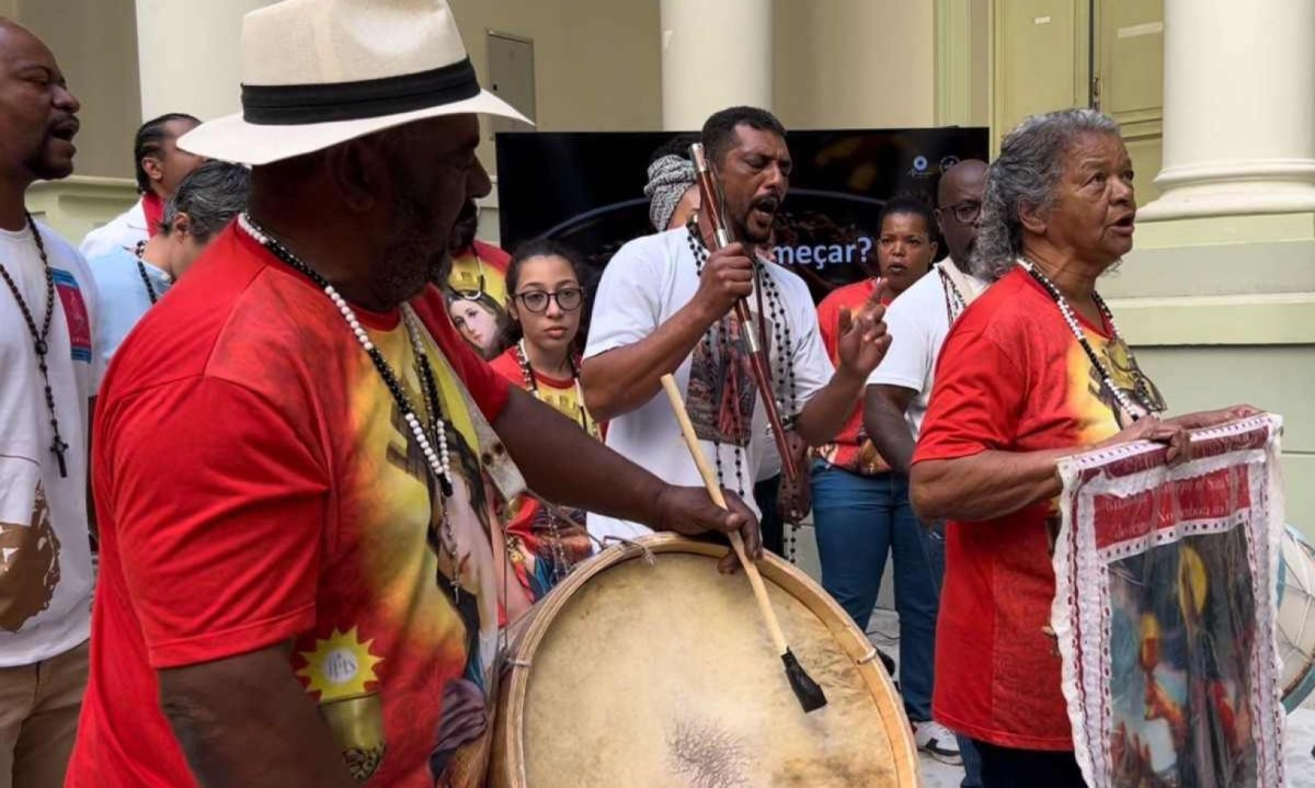 Iepha-MG registrará Reinados e Congados como Patrimônio Cultural Imaterial de Minas Gerais -  (crédito: Fernanda Tubamoto/EM/D.A. Press)