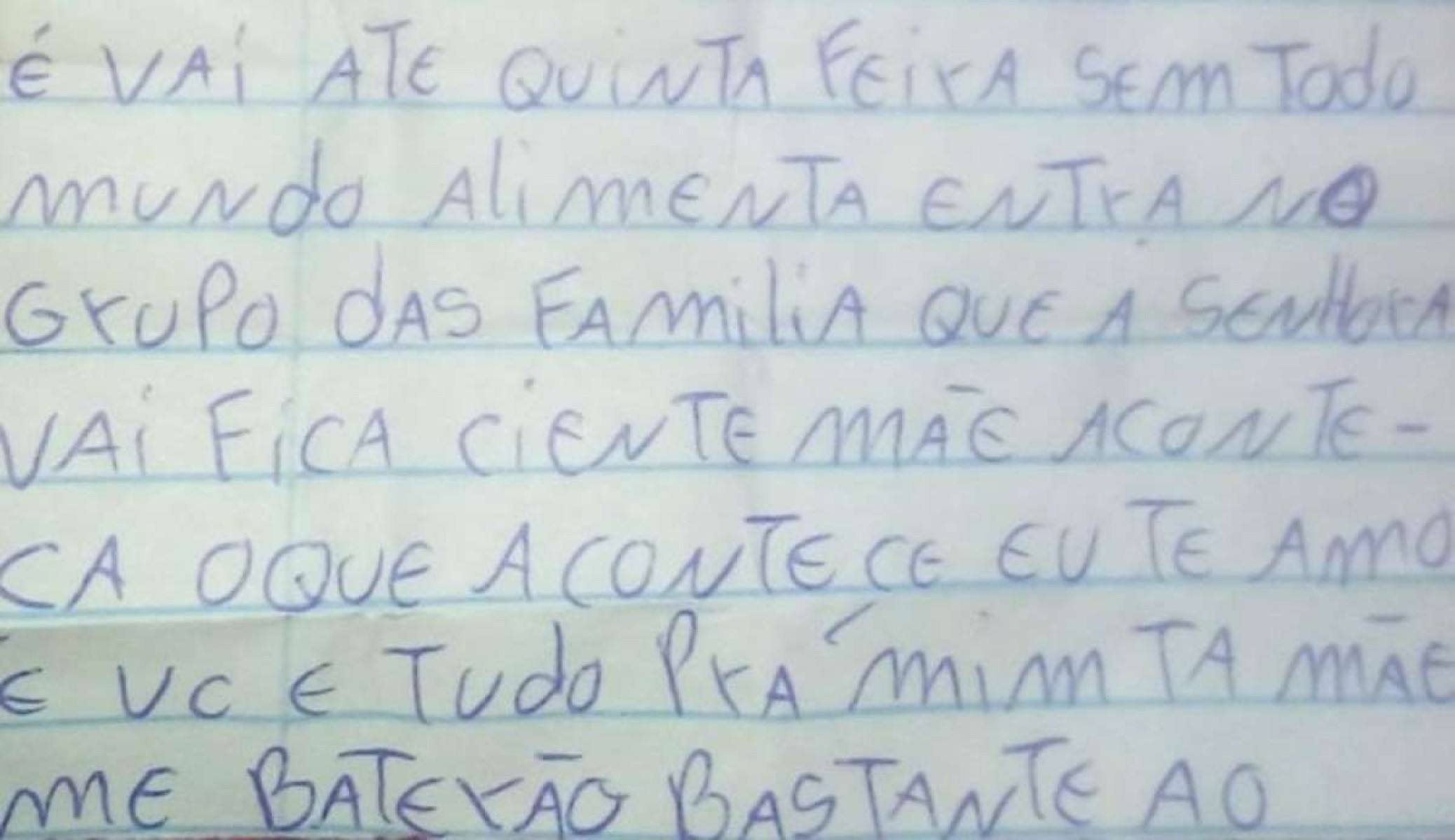 ‘Isso é um pedido de socorro’: detentos relatam maus-tratos em carta 