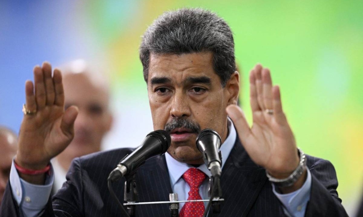 Nicolas Maduro       -  (crédito: Federico PARRA / AFP)