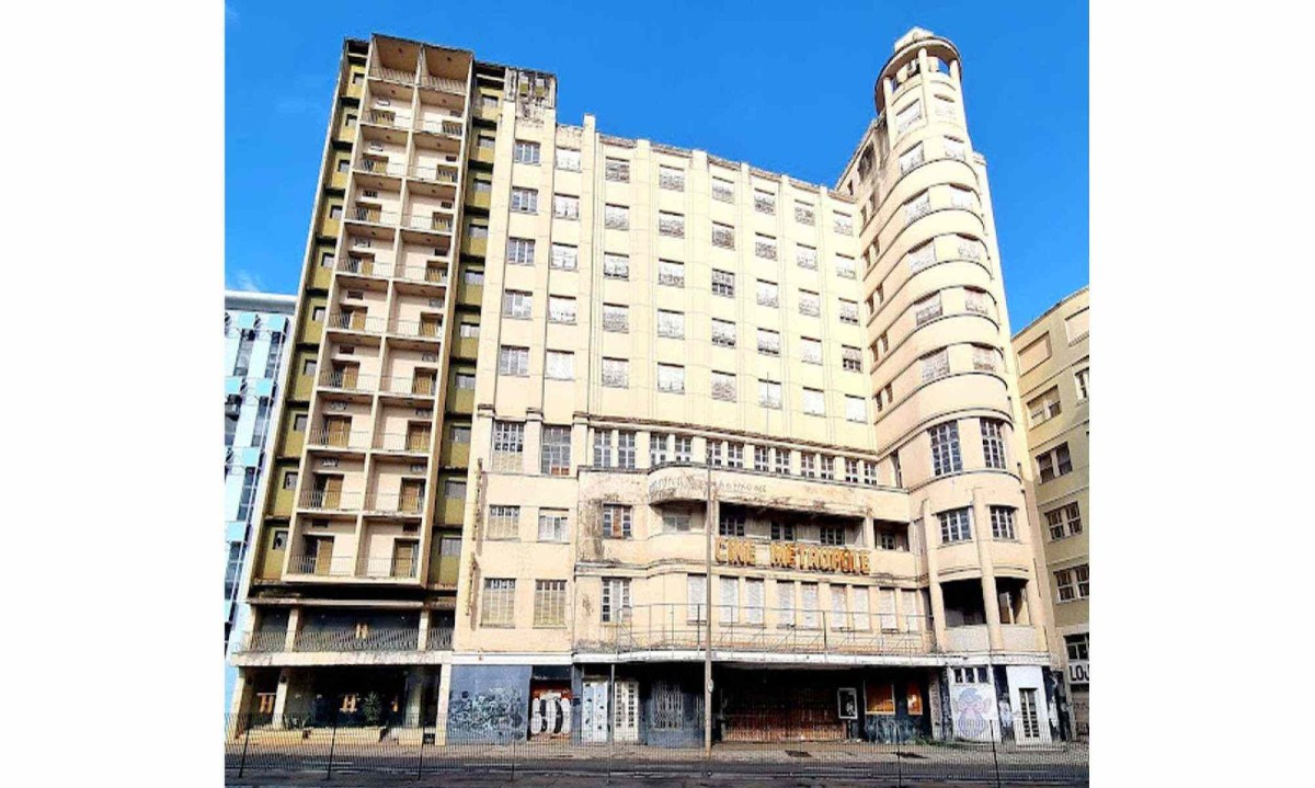 Hotel em Uberaba inaugurado em 1941 será revitalizado por R$ 45 milhões -  (crédito: Rede de Noticias)