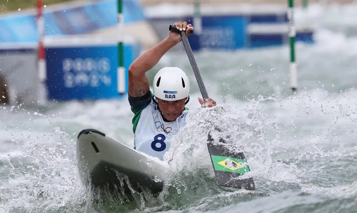 Canoagem slalom: Ana Sátila encerra final do C1 na quinta posição -  (crédito: EBC)