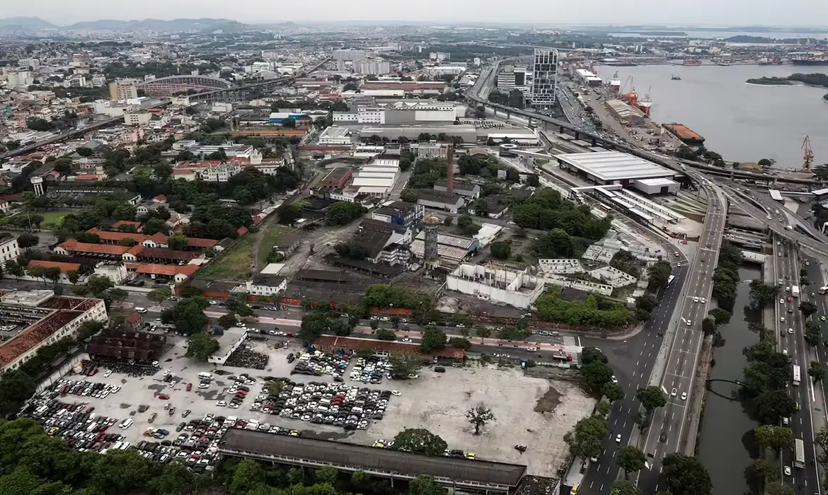 Flamengo arremata antigo terreno do Gasômetro para construir estádio -  (crédito: EBC)