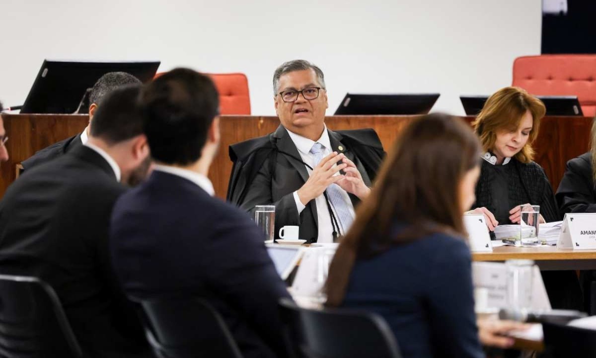 Decisão de Dino refere-se a ação impetrada pela Associação Brasileira de Jornalismo Investigativo
 -  (crédito: Gustavo Moreno/SCO/STF)