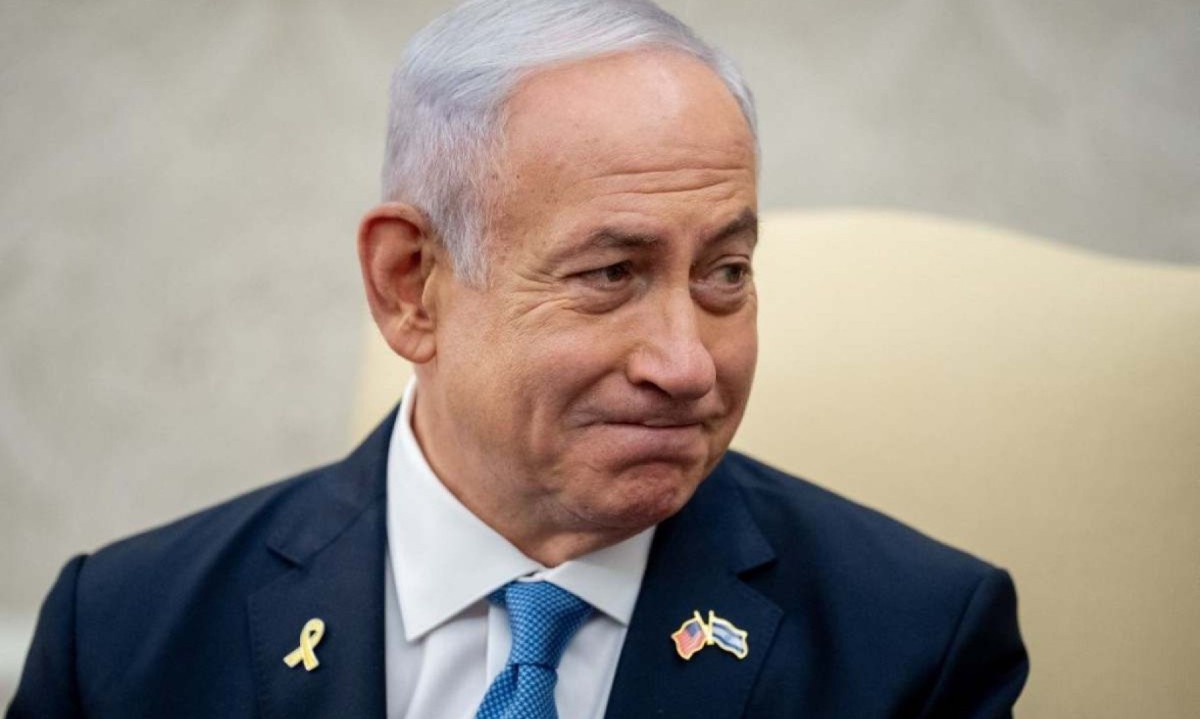  Primeiro-ministro de Israel, Benjamin Netanyahu  -  (crédito: Andrew Harnik / GETTY IMAGES NORTH AMERICA / Getty Images via AFP)