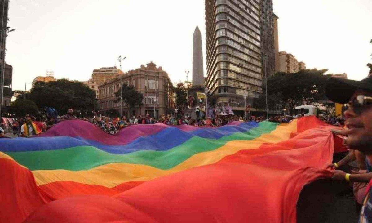 2ª Parada LGBT+ acontece neste mês em Santa Luzia -  (crédito: Tulio Santos/EM/D.A Press)