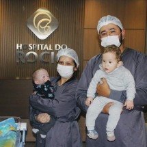 Gêmeos siameses: bebê sobrevive a acidente 5 meses após separação - Material decido ao Correio pelo Hospital do Rocio