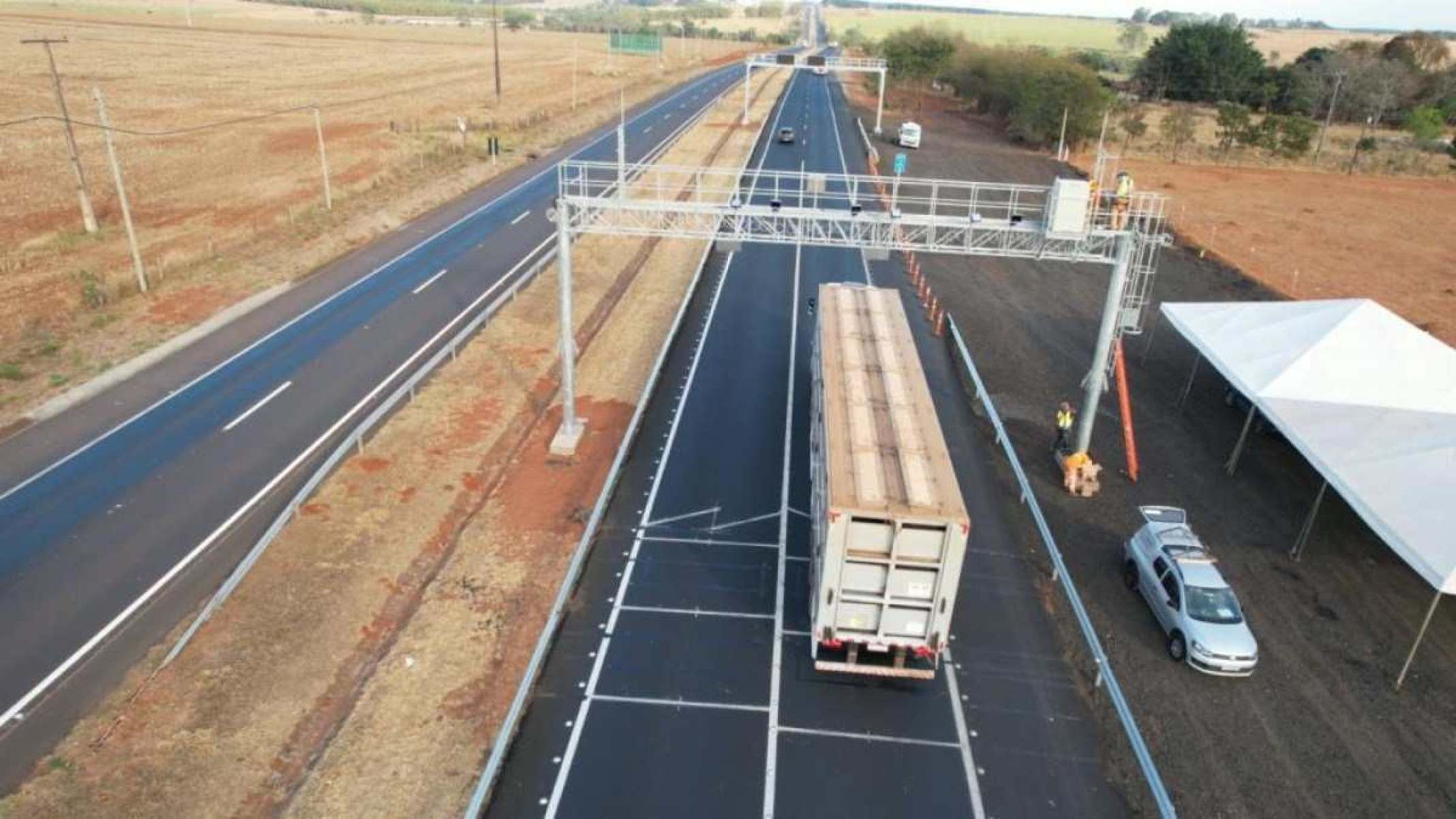 Balança de pesagem em movimento de rodovia mineira é aprovada pelo Inmetro