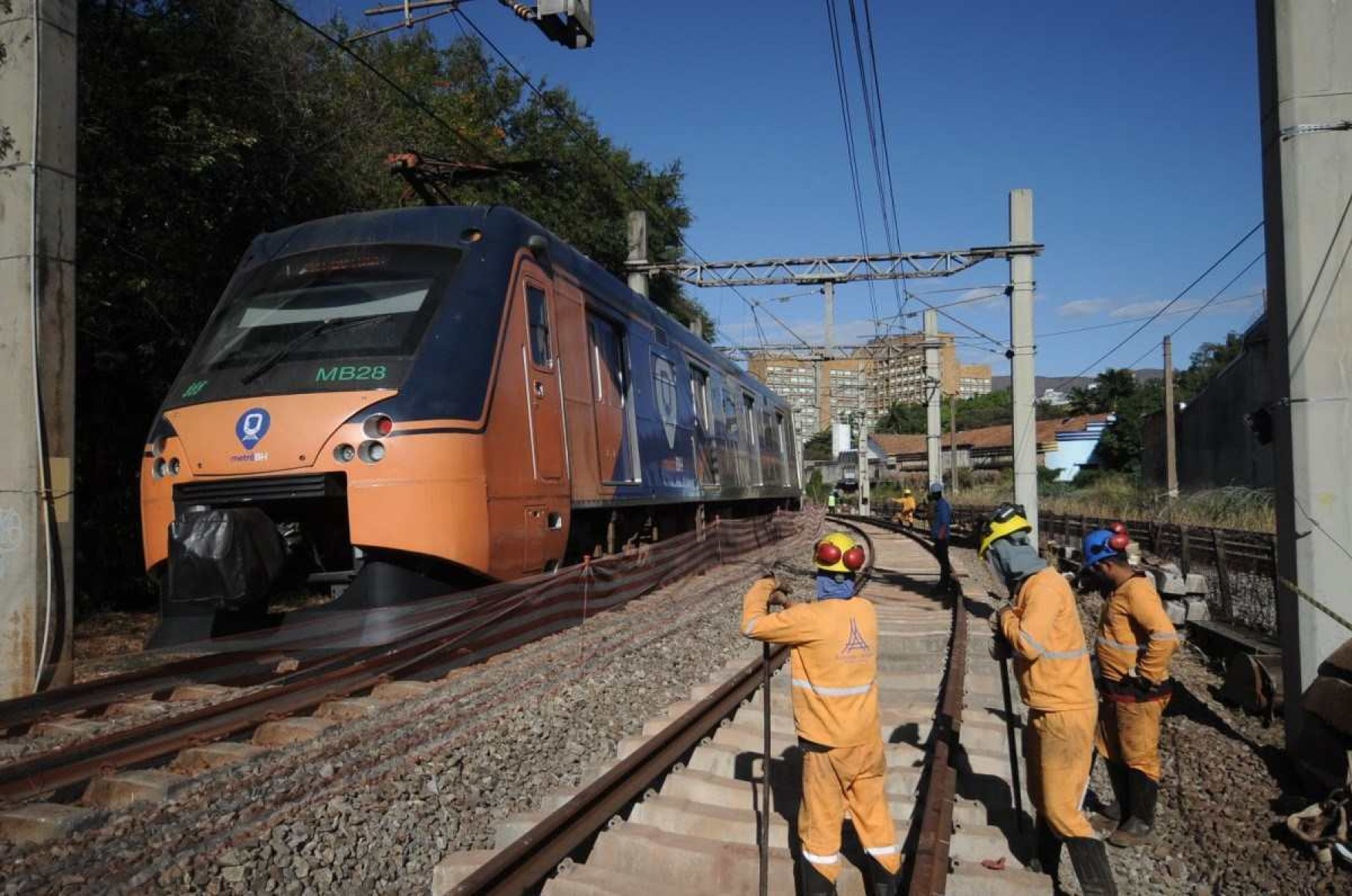 Metrô de BH vai circular com intervalos maiores neste fim de semana