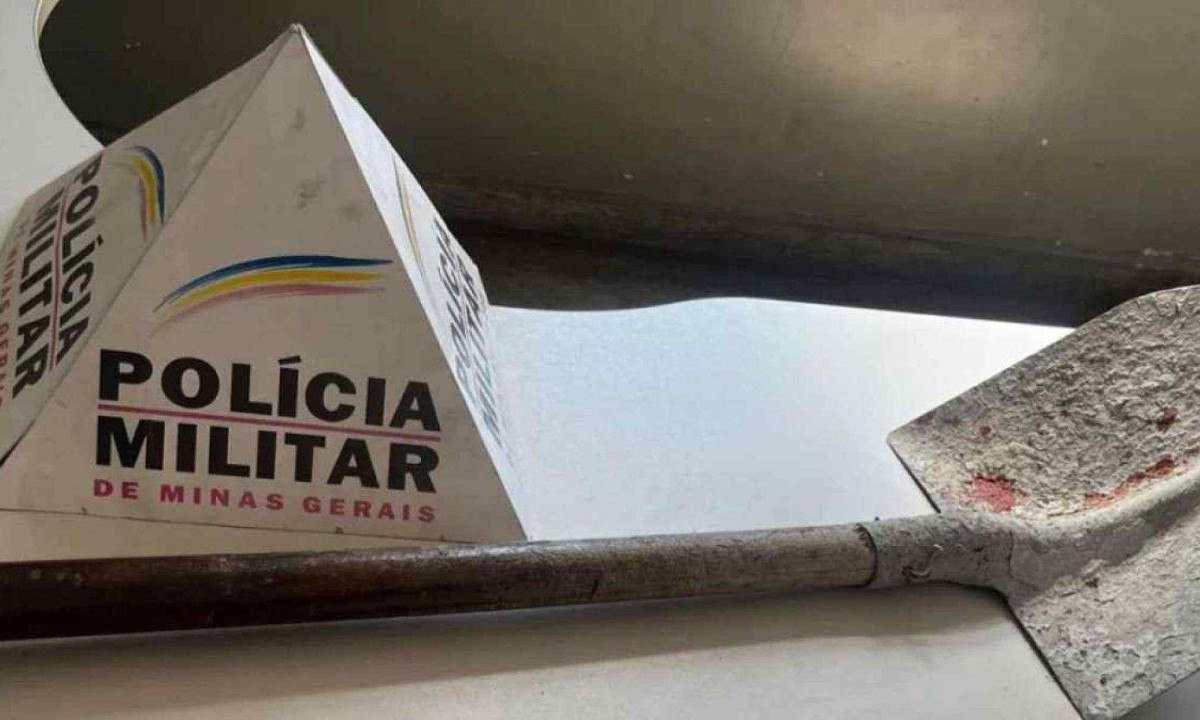 Ataques teriam começado depois que o suspeito descobriu que a vítima havia dito que ele teria furtado cabos de fiação do local -  (crédito: PMMG / DIvulgação)