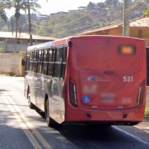 MG: motorista de ônibus luta com assaltante e evita roubo - Reprodução/Google Street View