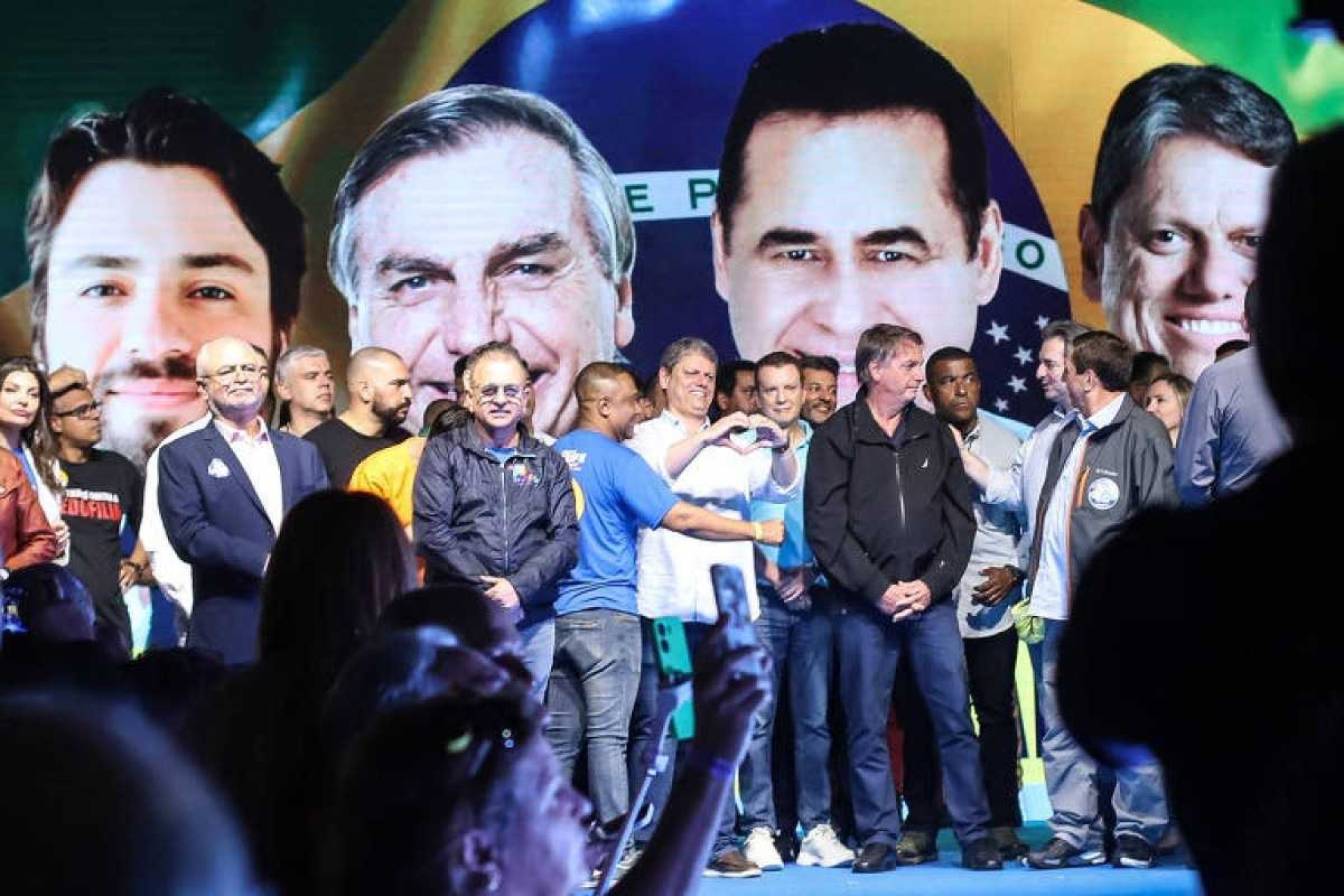 Bolsonaro contraria PL e vai a ato de candidato de Tarcísio na Grande SP