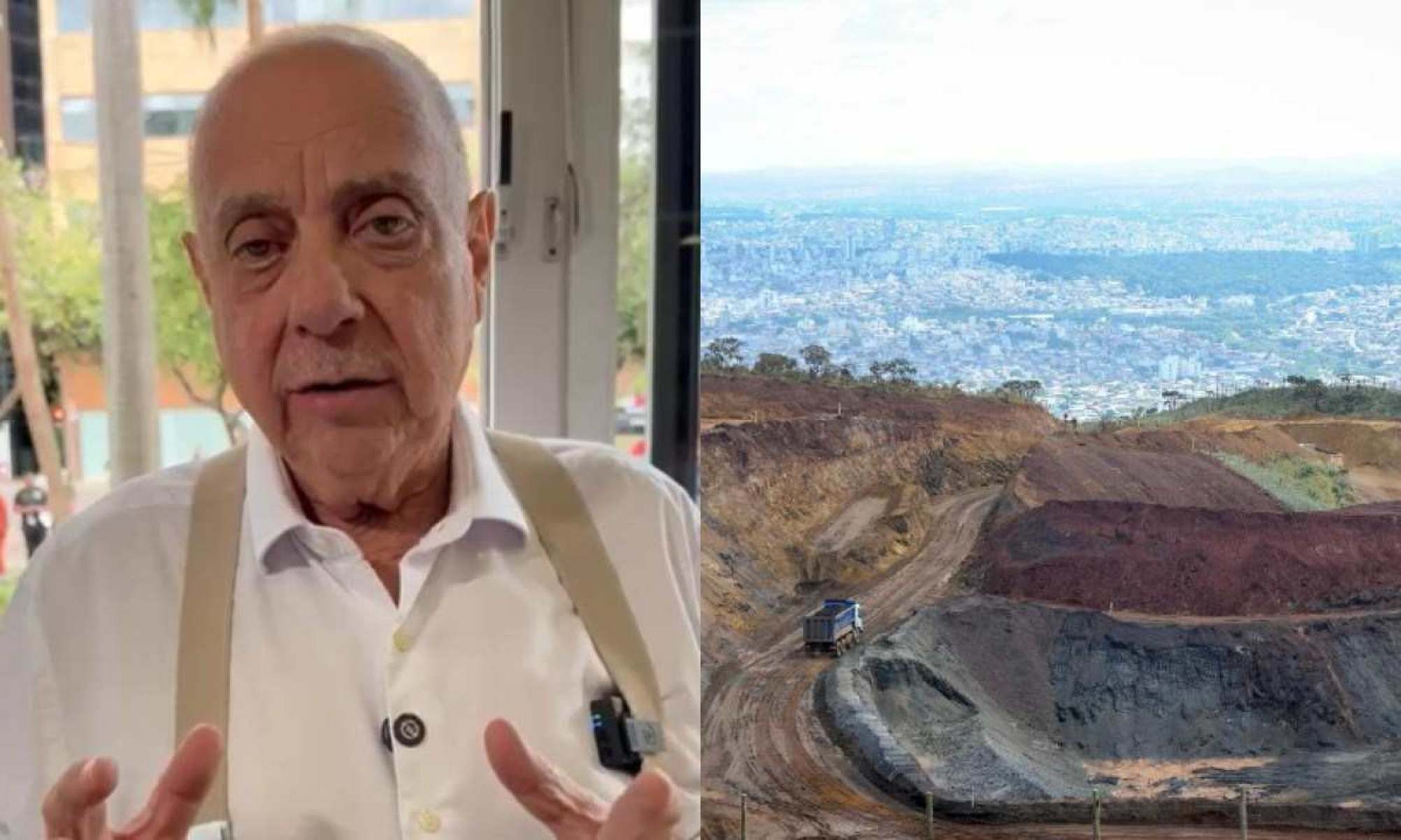 Fuad sobre mineração na Serra do Curral: 'Vamos lutar para suspender'