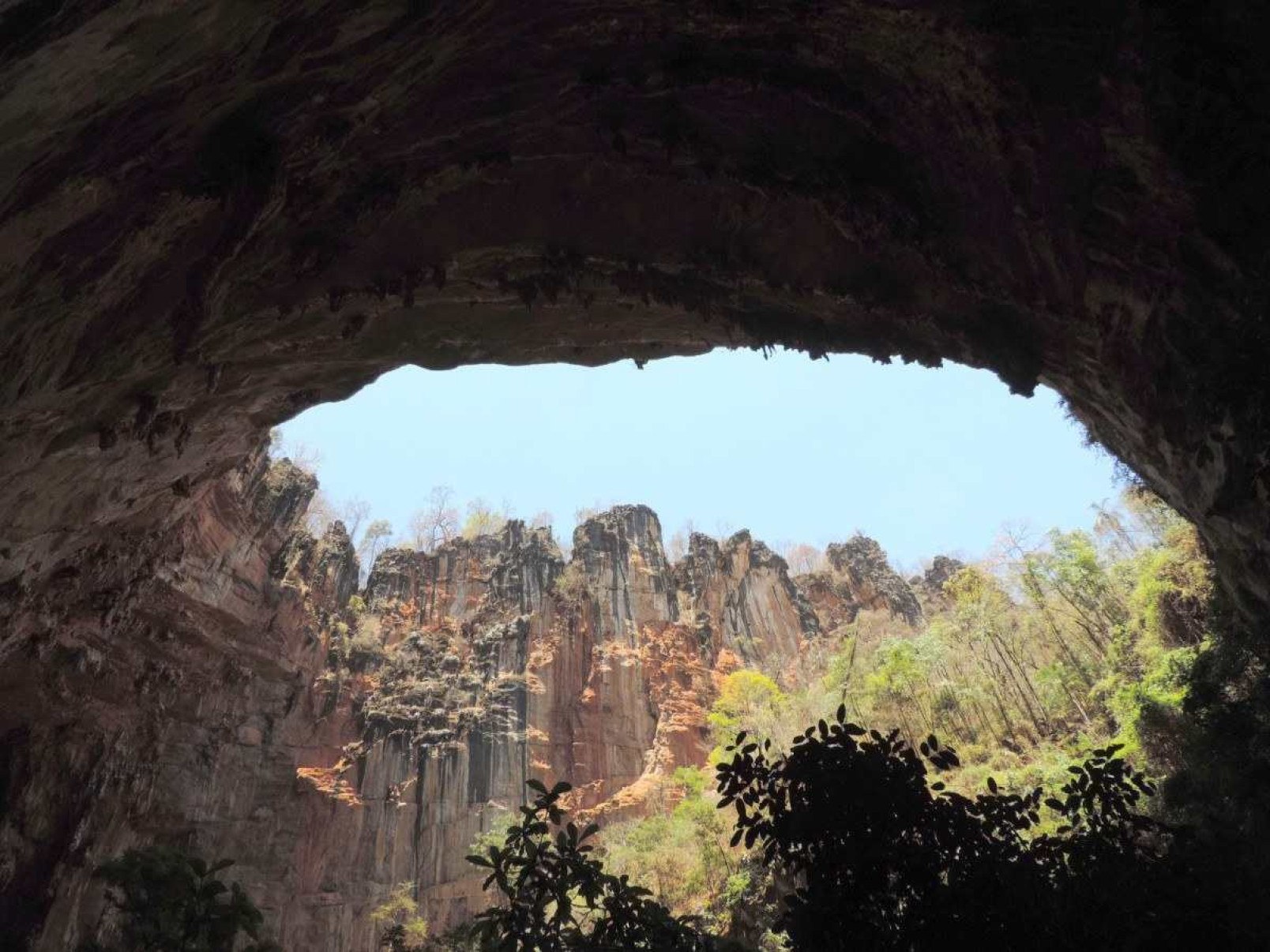 Claraboia revela paisagens naturais de rara belezas