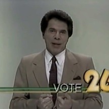 Silvio Santos presidente? Apresentador se candidatou em 1989 - Facebook/Reprodução