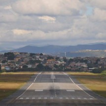 Aeronave com falha técnica fecha Aeroporto da Pampulha por meia hora -  Alexandre Guzanshe/EM/D.A. Press