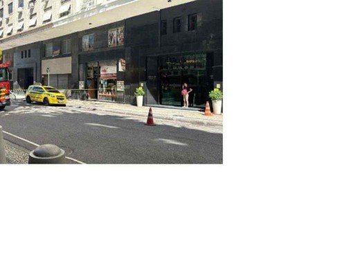 Rua México está interditada no trecho entre a Avenida Presidente Wilson e a Rua Santa Luzia