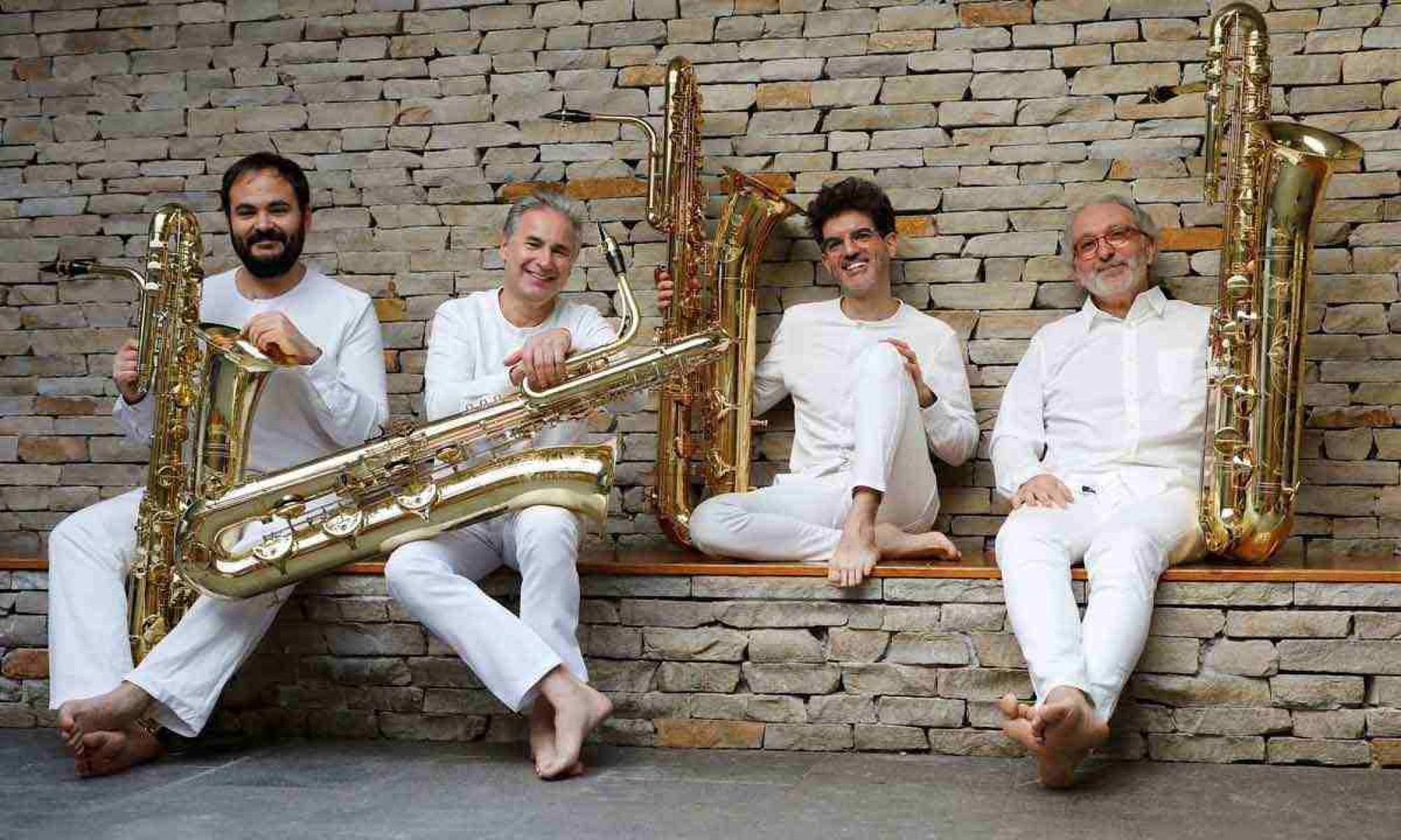 Sigma Project, quarteto de saxofones, estreia no Brasil e começa por BH