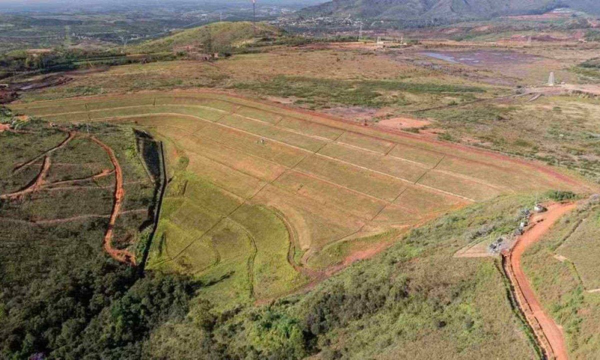 Barragem Forquilha V faz parte do complexo de estruturas da Mina da Fábrica, localizada em Ouro Preto, na Região Centra de Minas Gerais -  (crédito: Vale / Divulgação)