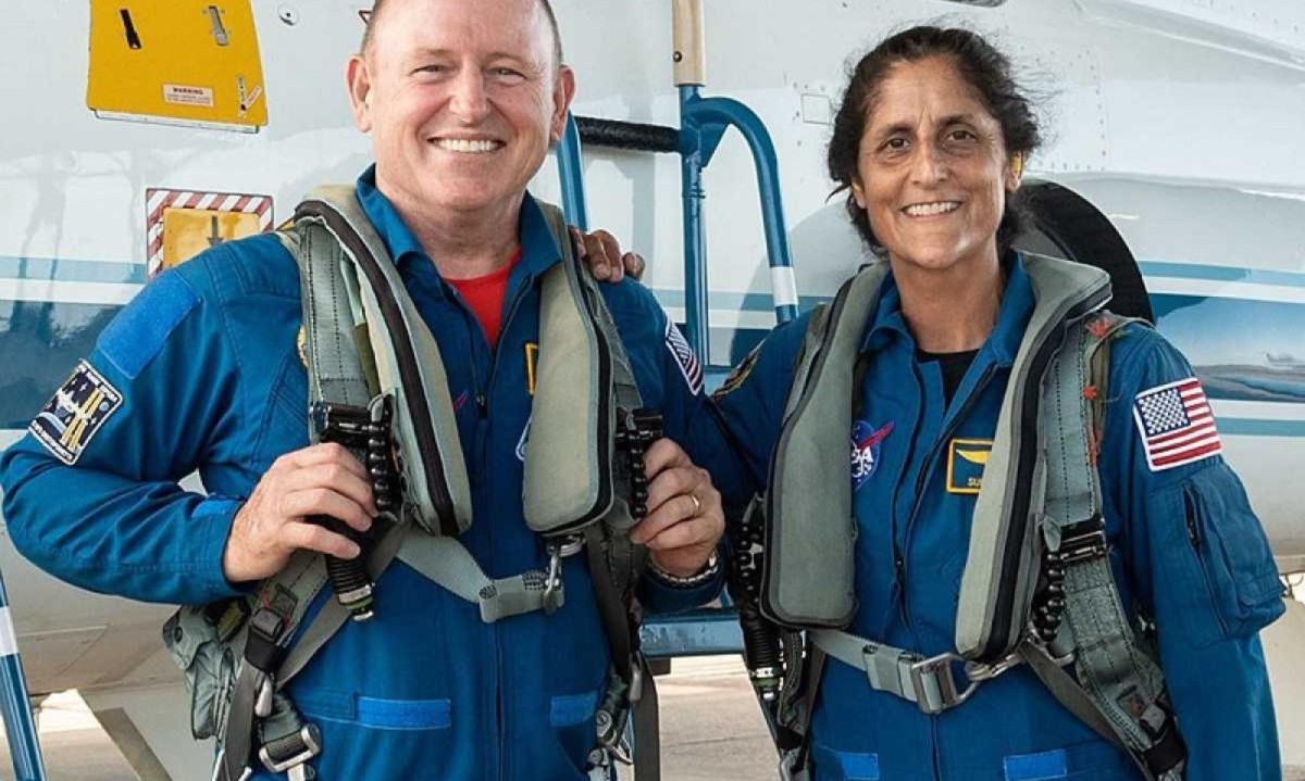  Butch Wilmore and Suni Williams -  (crédito:  ROBERT MARKOWITZ/Nasa)