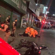 Vídeo: motociclista morre ao ser atropelado por ônibus na Grande BH - Reprodução/Redes Sociais