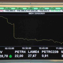 Após pânico generalizado, Ibovespa volta a subir - NELSON ALMEID/AFP