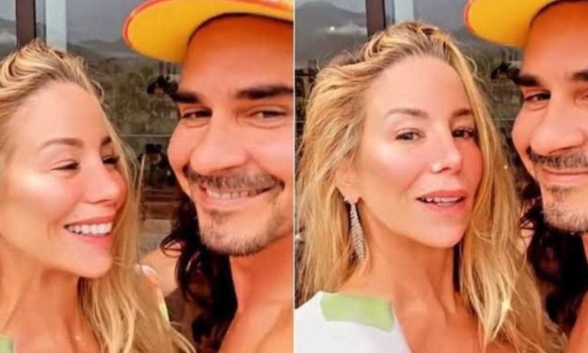 Danielle Winits comentou da relação que tem com André Gonçalves em um podcast -  (crédito: Instagram/Reprodução)