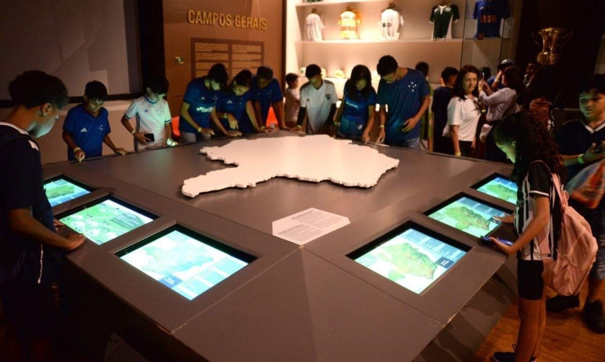 Museu Brasileiro do Futebol, no Mineirão
       -  (crédito:  Tulio Santos/EM/D.A.Press)