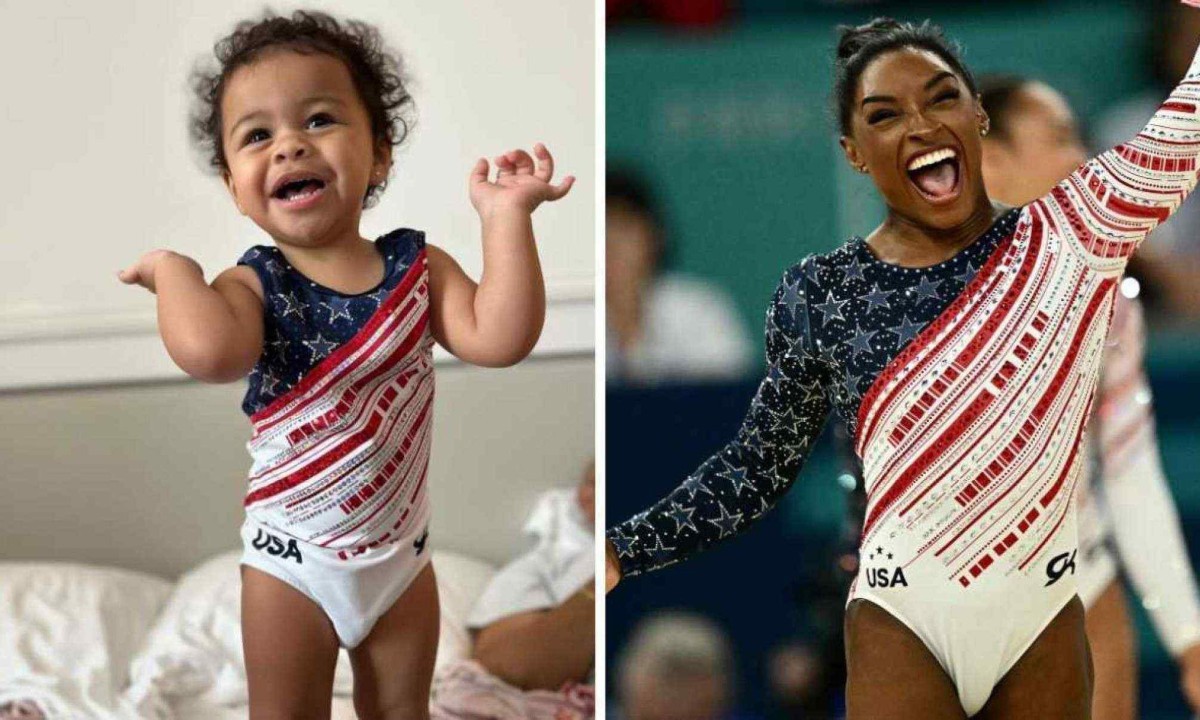 Ronni Biles é filha de Ron Biles, irmão mais velho de Simone -  (crédito: instagram / AFP)