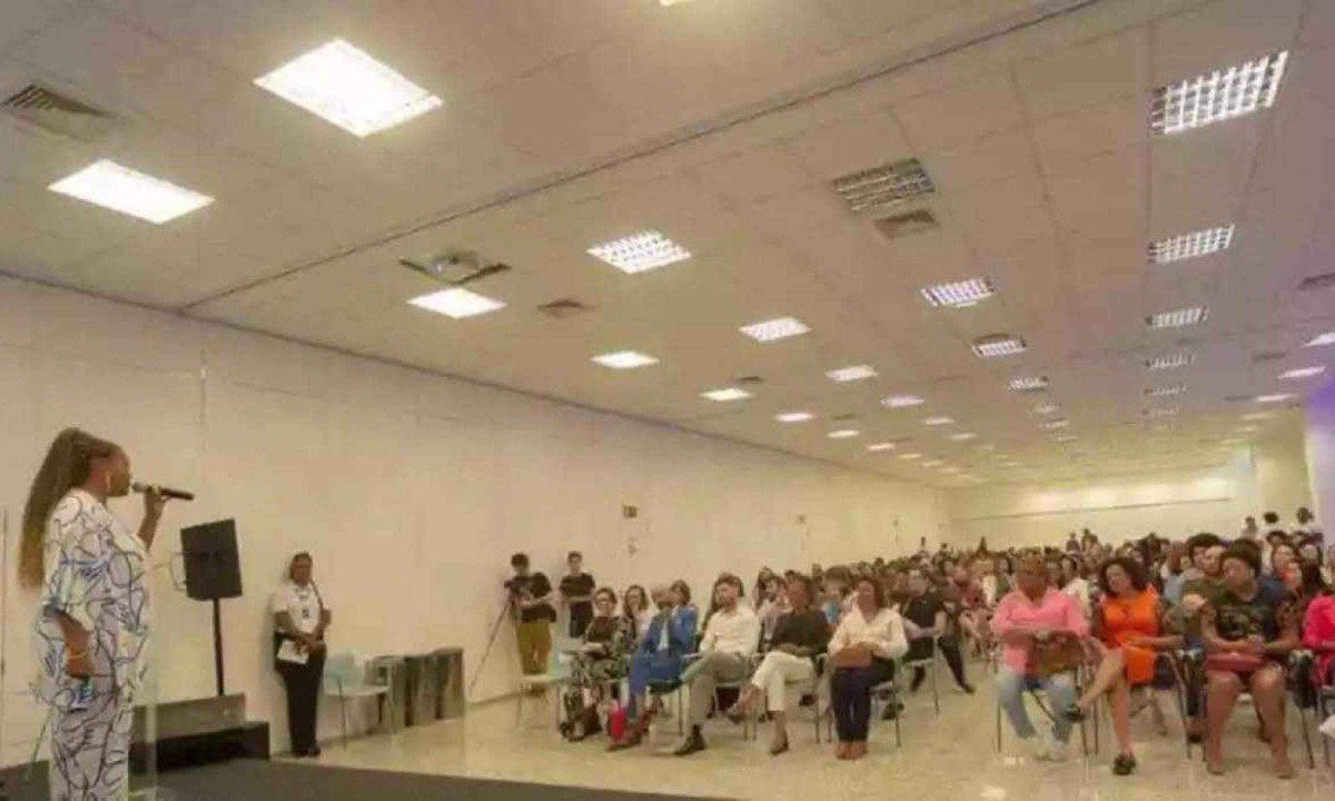 Evento de lançamento oficial da Expo Favela Minas Gerais, no Sebrae em 2023 -  (crédito: Redes sociais/Reprodução)