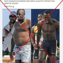 Usain Bolt, o monstro do atletismo, está acima do peso?