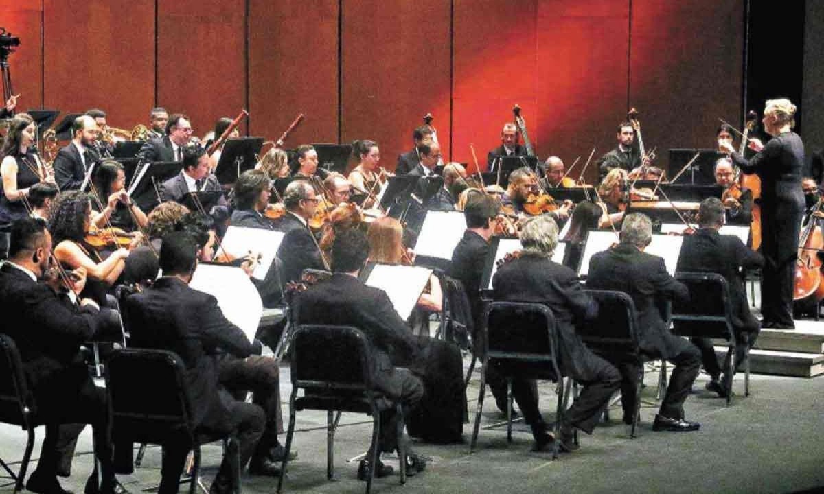 Neste sábado, a Orquestra Sinfônica se apresentará pela primeira vez na Sala Minas Gerais
 -  (crédito: Paulo Lacerda/divulgação)