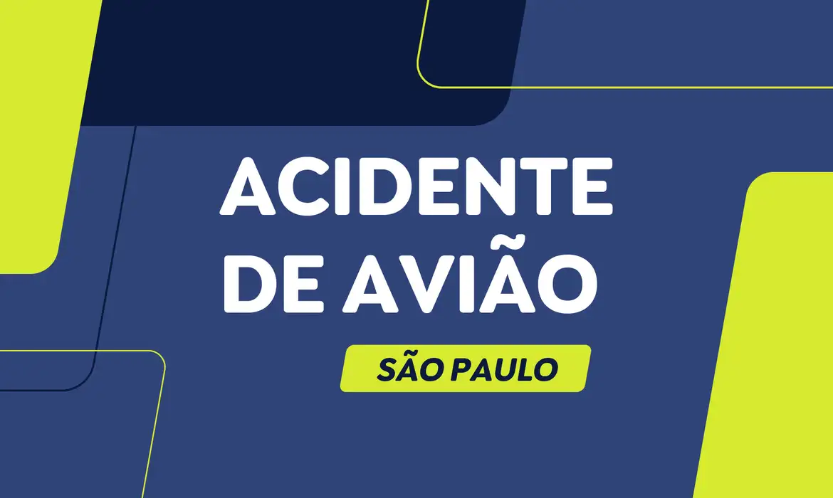 PF abre investigação para apurar queda de avião em SP -  (crédito: EBC)