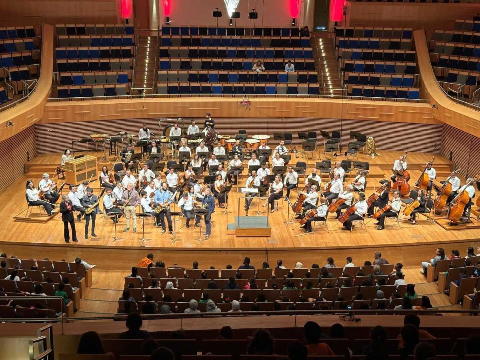 Alunos de BH acompanham concerto da Orquestra Sinfônica nesta sexta