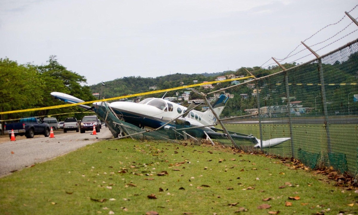 A maioria dos acidentes aÃ©reos nÃ£o leva os passageiros Ã  morte -  (crédito: Getty Images)