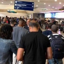 Voos cancelados da Azul causam filas no Aeroporto Internacional de BH - Arquivo pessoal