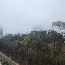 Domingo é de recorde de frio em BH - Benny Cohen/EM/D.A.Press